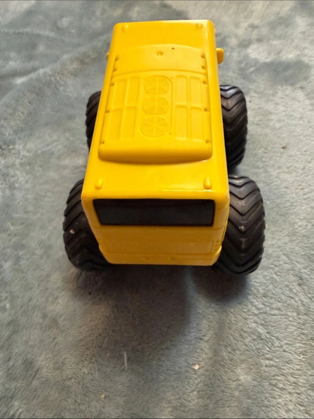 Yellow School Bus Monster Truck Toy - Kids Vehicle by